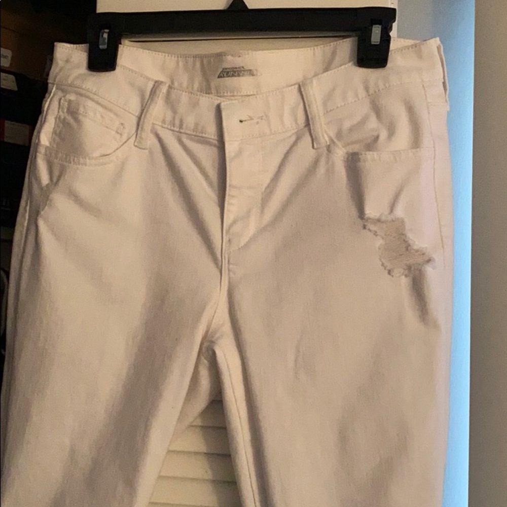White jeans